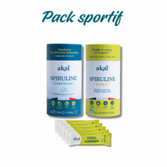 pack de Noël spiruline sportif