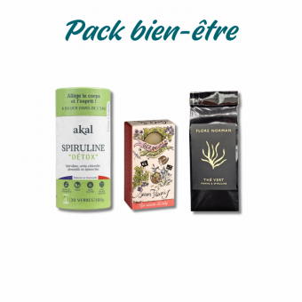 pack de Noël spiruline bien-être